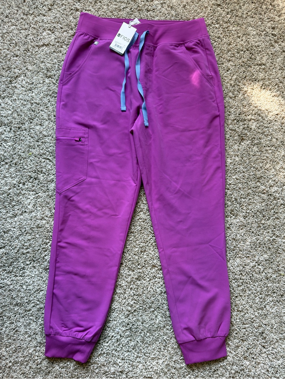 FIGS Zamora High-Rise Jogger Ultraberry